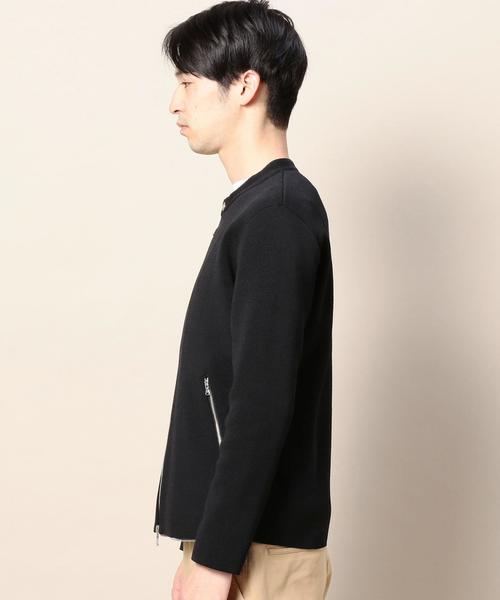 BEAUTY&YOUTH UNITED ARROWS（ビューティーアンドユースユナイテッドアローズ）の「BY ミラノリブ ジップ ブルゾン ◆（ブルゾン・メンズ・ネイビー/ブラック・LARGE/X-LARGE/MEDIUM/SMALL）」の11枚目の写真