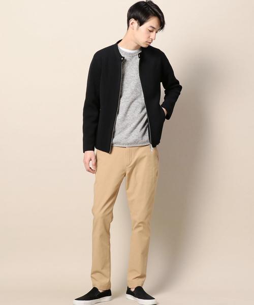 BEAUTY&YOUTH UNITED ARROWS（ビューティーアンドユースユナイテッドアローズ）の「BY ミラノリブ ジップ ブルゾン ◆（ブルゾン・メンズ・ネイビー/ブラック・LARGE/X-LARGE/MEDIUM/SMALL）」の12枚目の写真