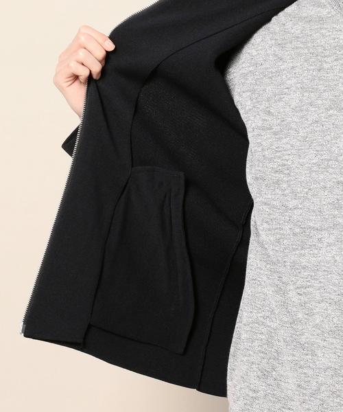 BEAUTY&YOUTH UNITED ARROWS（ビューティーアンドユースユナイテッドアローズ）の「BY ミラノリブ ジップ ブルゾン ◆（ブルゾン・メンズ・ネイビー/ブラック・LARGE/X-LARGE/MEDIUM/SMALL）」の7枚目の写真