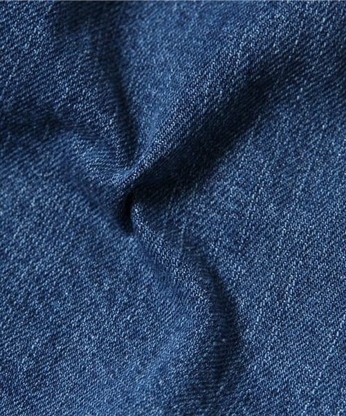 WEGO（ウィゴー）の「WEGO/タックヘビークラッシュワイドパンツ（デニムパンツ・レディース・インディゴブルー/ライトインディゴブルー/ライトピンク/ホワイト・FREE）」の11枚目の写真