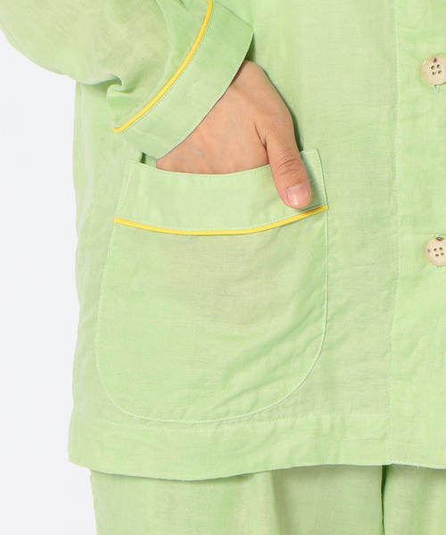 SHIPS Days（シップスデイズ）の「Villon'd: パジャマ(グリーン)（ルームウェア/パジャマ・レディース・ライトグリーン・M～Ｌ/S～Ｍ）」の10枚目の写真