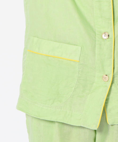 SHIPS Days（シップスデイズ）の「Villon'd: パジャマ(グリーン)（ルームウェア/パジャマ・レディース・ライトグリーン・M～Ｌ/S～Ｍ）」の9枚目の写真