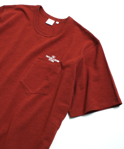 Denime（ドゥニーム）の「【取扱店舗限定】USAスラブビッグシルエットプリントポケットTシャツ（Tシャツ/カットソー・メンズ・カーキ/ブラック/ホワイト/ブラウン・MEDIUM/LARGE/SMALL）」の3枚目の写真