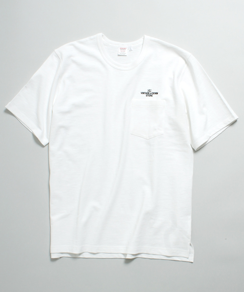 Denime（ドゥニーム）の「【取扱店舗限定】USAスラブビッグシルエットプリントポケットTシャツ（Tシャツ/カットソー・メンズ・カーキ/ブラック/ホワイト/ブラウン・MEDIUM/LARGE/SMALL）」の20枚目の写真