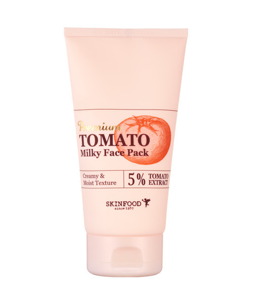 Skinfood スキンフード の プレミアムトマト ブライトニングミルキーパック パック フェイスマスク Wear