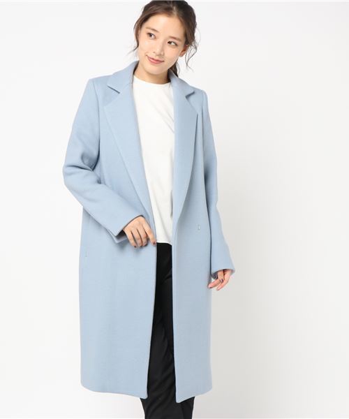 PEGGY LANA（ペギーラナ）の「Wool Chester Coat（その他アウター・レディース・キャメル/サックスブルー/ライトベージュ/ブラック・2/1）」の17枚目の写真