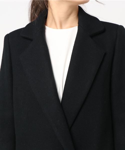 PEGGY LANA（ペギーラナ）の「Wool Chester Coat（その他アウター・レディース・キャメル/サックスブルー/ライトベージュ/ブラック・2/1）」の11枚目の写真