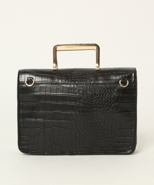 A part by（アパートバイ）の「カタオシメタルショルダーBAG　779999（ショルダーバッグ・レディース・ブラック/ベージュ・FREE）」の7枚目の写真