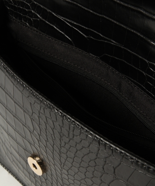 A part by（アパートバイ）の「カタオシメタルショルダーBAG　779999（ショルダーバッグ・レディース・ブラック/ベージュ・FREE）」の9枚目の写真