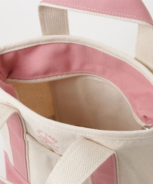 CONVERSE(コンバース)の「CONVERSE/コンバース CANVAS TOTE BAG/キャンバスミニトートバッグ(トートバッグ・メンズ・ブラック/ネイビー/オフホワイト/ピンク/ベージュ/ブラック系その他/レッド/アイボリー/チャコールグレー/ブルー系その他/レッド系その他・ONE SIZE)」の19枚目の写真
