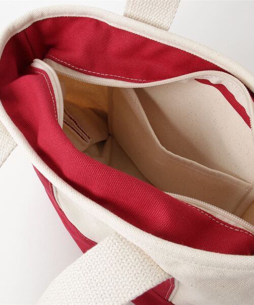 CONVERSE(コンバース)の「CONVERSE/コンバース CANVAS TOTE BAG/キャンバスミニトートバッグ(トートバッグ・メンズ・ブラック/ネイビー/オフホワイト/ピンク/ベージュ/ブラック系その他/レッド/アイボリー/チャコールグレー/ブルー系その他/レッド系その他・ONE SIZE)」の12枚目の写真