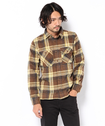 Denime | チェックワークシャツ(シャツ/ブラウス)