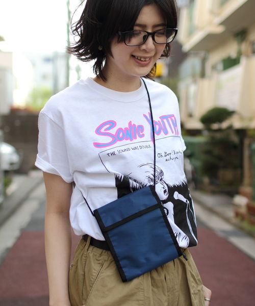 BURLAP OUTFITTER(バーラップアウトフィッター)の「BURLAP OUTFITTER / バーラップアウトフィッター モバイルオフィス(ボディバッグ/ウエストポーチ・メンズ・ホワイト/ブラック/ブルー・FREE)」の3枚目の写真