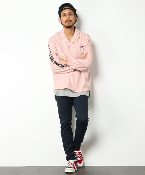 VENCEEXCHANGE(ヴァンスエクスチェンジ)の「レザーパッチ平ツバキャップ (キャップ・メンズ・ホワイト/グレー/ブラック・FREE)」の7枚目の写真