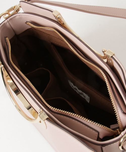 Andemiu（アンデミュウ）の「２ＷＡＹカナグハンドルショルダー779083（ショルダーバッグ・レディース・グレー/ピンク・FREE）」の13枚目の写真