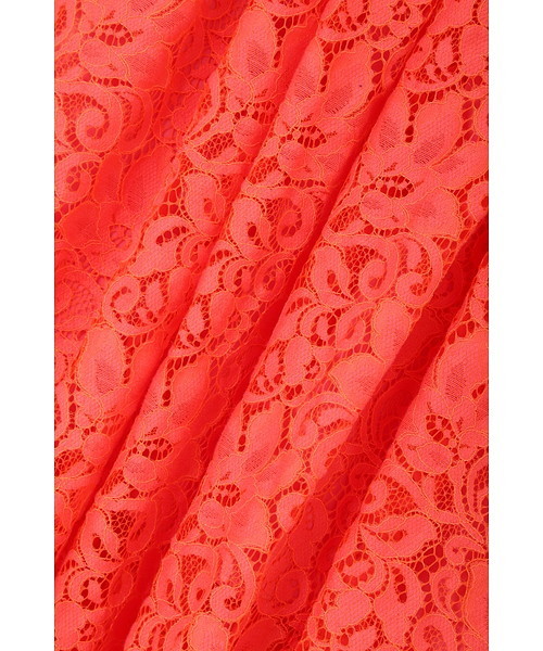 JILL STUART（ジルスチュアート）の「◆メル ミディ丈レーススカート（スカート・レディース・グリーン/オレンジ・2/4）」の5枚目の写真