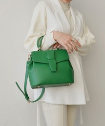 ベルトフラップ 2WAY ショルダーハンドバッグ / 再入荷