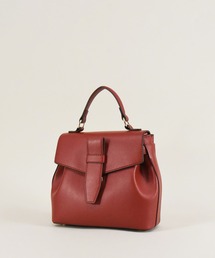 ベルトフラップ 2WAY ショルダーハンドバッグ / 再入荷