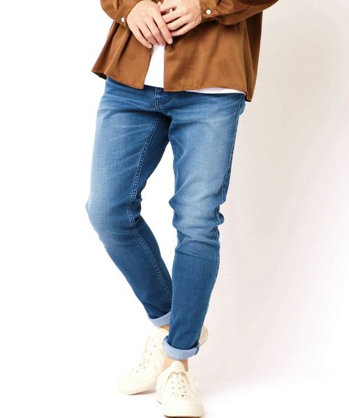 SHIPS JET BLUE（シップスジェットブルー）の「SHIPS JET BLUE: COOLMAX スキニーデニムパンツ（デニムパンツ・メンズ・ブルー/ロイヤルブルー・SMALL/LARGE/MEDIUM/X-SMALL）」の14枚目の写真