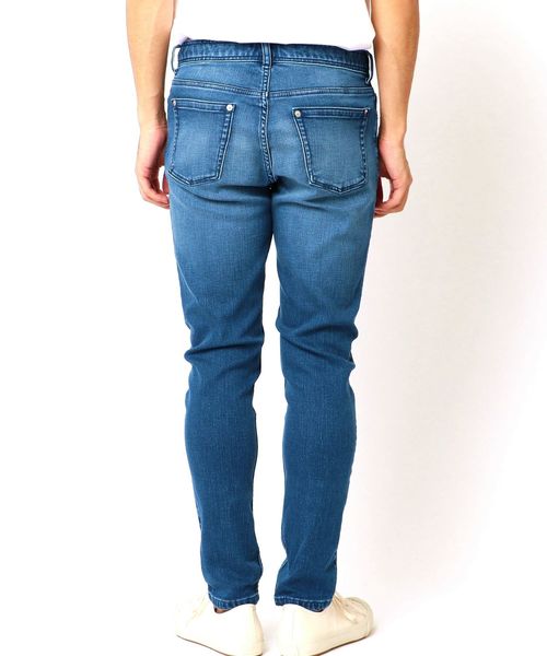 SHIPS JET BLUE（シップスジェットブルー）の「SHIPS JET BLUE: COOLMAX スキニーデニムパンツ（デニムパンツ・メンズ・ブルー/ロイヤルブルー・SMALL/LARGE/MEDIUM/X-SMALL）」の11枚目の写真