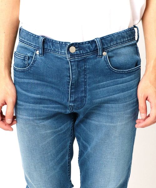 SHIPS JET BLUE（シップスジェットブルー）の「SHIPS JET BLUE: COOLMAX スキニーデニムパンツ（デニムパンツ・メンズ・ブルー/ロイヤルブルー・SMALL/LARGE/MEDIUM/X-SMALL）」の10枚目の写真