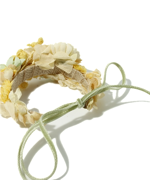 ミモザモチーフ　リング&バングル ミモザのリング / Mimosa ring | atelier mozu