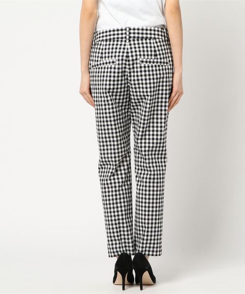 IENA（イエナ）の「ギンガムサブリナパンツ◆（その他パンツ・レディース・ホワイト/ブルー系その他・40/38/36/34）」の4枚目の写真