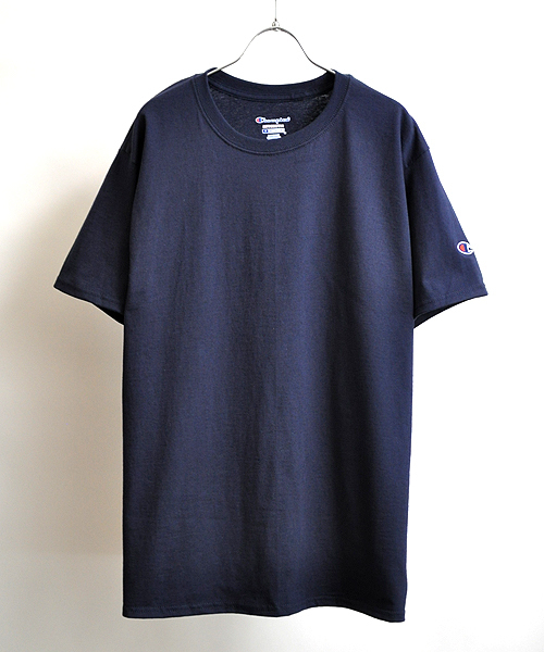Champion(チャンピオン)の「チャンピオン/Championクルーネック無地半袖Tシャツ(Tシャツ/カットソー・メンズ・ホワイト/チャコールグレー/ブラック/ダークグリーン/ネイビー/マスタード/杢グレー/マルーン・SMALL/MEDIUM/LARGE/X-LARGE)」の21枚目の写真