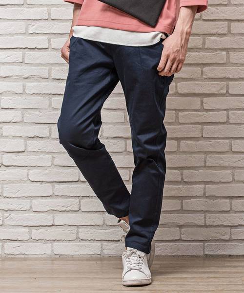 MinoriTY（マイノリティ）の「ストレッチテーパードアンクルパンツ（その他パンツ・メンズ・ブラック/ベージュ/ネイビー/ライトグリーン/チャコール・M/L）」の5枚目の写真