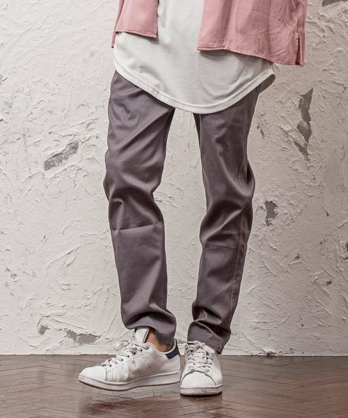 MinoriTY（マイノリティ）の「ストレッチテーパードアンクルパンツ（その他パンツ・メンズ・ブラック/ベージュ/ネイビー/ライトグリーン/チャコール・M/L）」の3枚目の写真