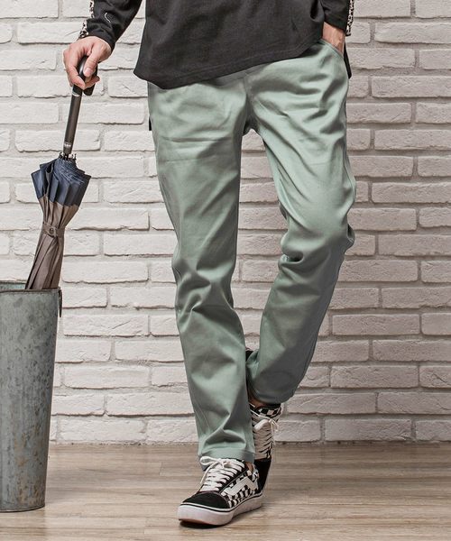 MinoriTY（マイノリティ）の「ストレッチテーパードアンクルパンツ（その他パンツ・メンズ・ブラック/ベージュ/ネイビー/ライトグリーン/チャコール・M/L）」の4枚目の写真