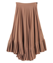CLANE | DOUBLE  LAYER PLEATS SKIRT(スカート)