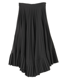 CLANE | DOUBLE  LAYER PLEATS SKIRT(スカート)