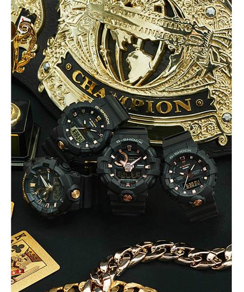 G-SHOCK（ジーショック）の「スペシャルカラー / GA-810B-1A9JF / Gショック（アナログ腕時計・メンズ・ブラック×ゴールド・FREE）」の5枚目の写真