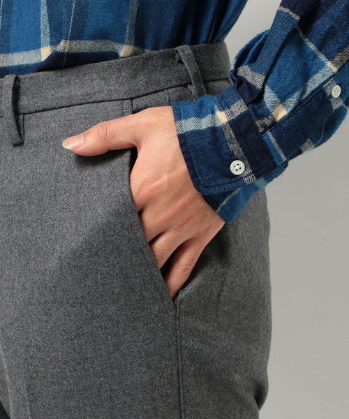 SHIPS（シップス）の「SC: AIRY ウール ストレッチ セットアップ ノープリーツ パンツ□（スラックス・メンズ・ネイビー/グレー/ダークグレー・34/32/30/31/33/29）」の8枚目の写真