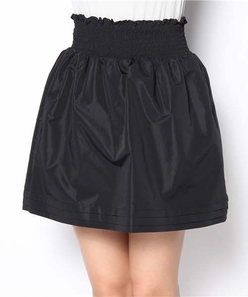 Jewel Changes（ジュエルチェンジズ）の「JOCCA PE 裾3段プリーツ スカート4（スカート・レディース・ブラック/ベージュ/ネイビー・フリー）」の6枚目の写真