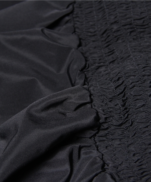 Jewel Changes（ジュエルチェンジズ）の「JOCCA PE 裾3段プリーツ スカート4（スカート・レディース・ブラック/ベージュ/ネイビー・フリー）」の9枚目の写真