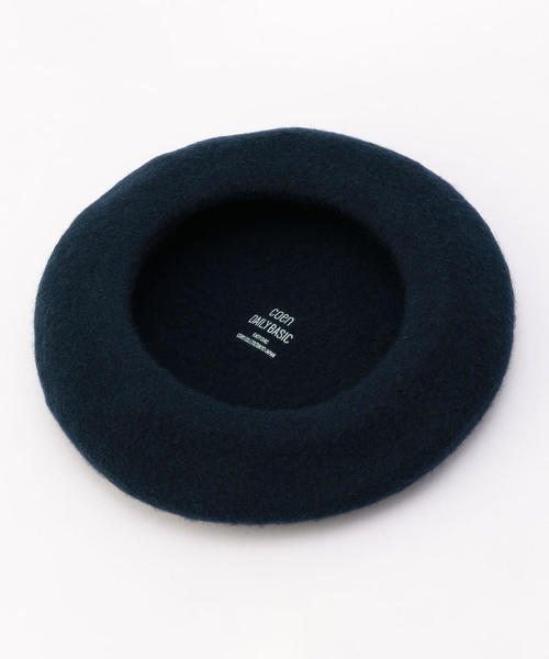 coen（コーエン）の「ウールベレー（ハンチング/ベレー帽・レディース・ダークグリーン/ネイビー/パープル/ブラック/ダークブラウン/グレー・FREE）」の14枚目の写真