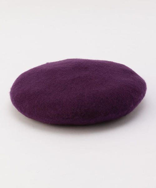 coen（コーエン）の「ウールベレー（ハンチング/ベレー帽・レディース・ダークグリーン/ネイビー/パープル/ブラック/ダークブラウン/グレー・FREE）」の10枚目の写真