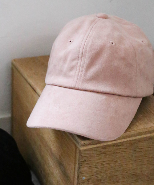 WEGO(ウィゴー)の「WEGO/フェイクスエードローキャップ(キャップ・レディース・ブラック/グレー/オレンジ/キャメル/ライトピンク・FREE)」の5枚目の写真