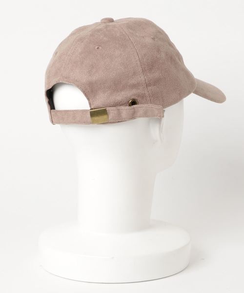 WEGO(ウィゴー)の「WEGO/フェイクスエードローキャップ(キャップ・レディース・ブラック/グレー/オレンジ/キャメル/ライトピンク・FREE)」の6枚目の写真