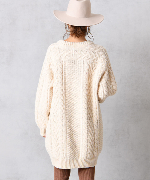 DouDou - doudou アランニット DouDou（ドゥドゥ）の「アラン柄ニット（ニット/セーター）」 - WEAR