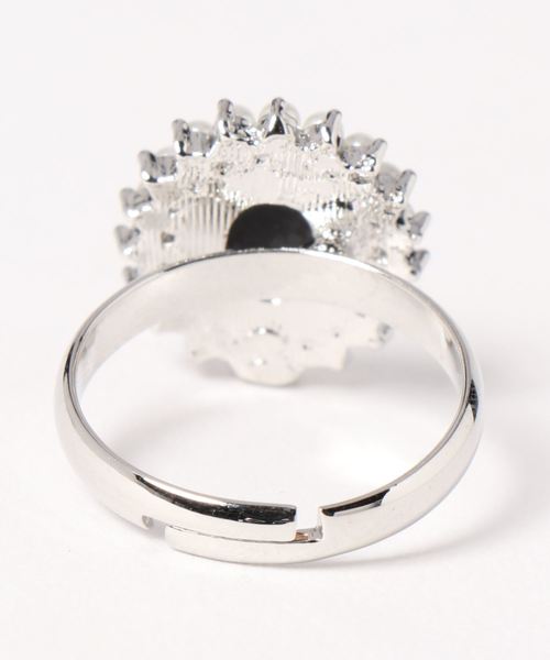 apres jour（アプレジュール）の「【apres jour×ARIAZ】パールカメオリング（リング・レディース・ライトグレー/シルバー/ゴールド/ナチュラル・FREE）」の5枚目の写真