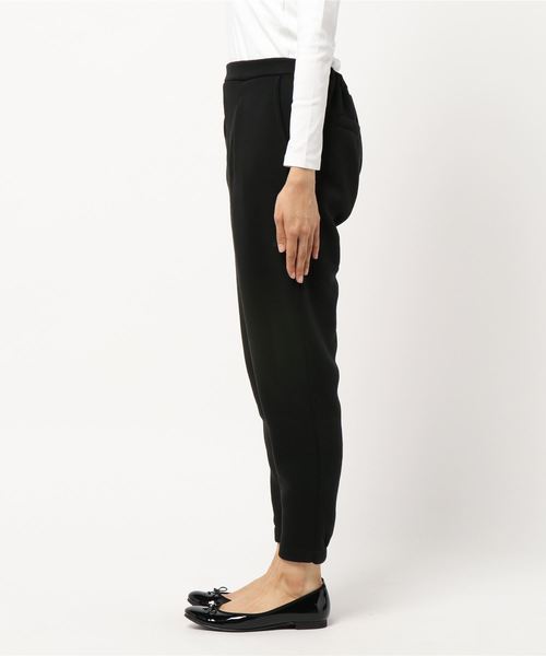 KOBE LETTUCE（コウベレタス）の「[M/L]選べる2Sizeあったか裏起毛スウェットジョガーパンツ（スウェットパンツ・レディース・ネイビー/ブラック/グレー・L/M）」の4枚目の写真