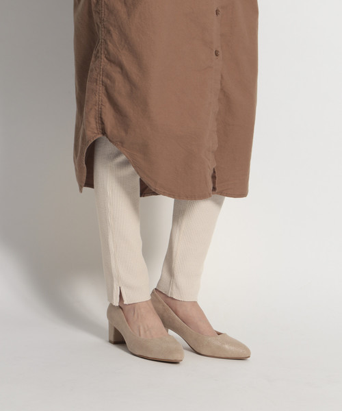 niko and...（ニコアンド）の「ミニワッフルペチパンツ（その他パンツ・レディース・ブラック/グレー/アイボリー・SMALL/MEDIUM/LARGE）」の3枚目の写真