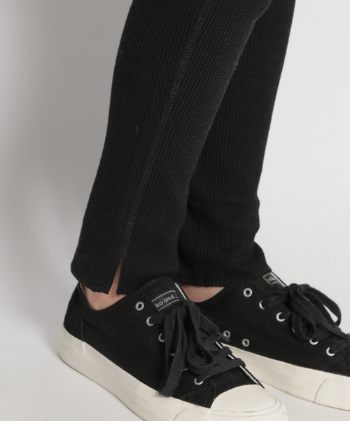 niko and...（ニコアンド）の「ミニワッフルペチパンツ（その他パンツ・レディース・ブラック/グレー/アイボリー・SMALL/MEDIUM/LARGE）」の9枚目の写真