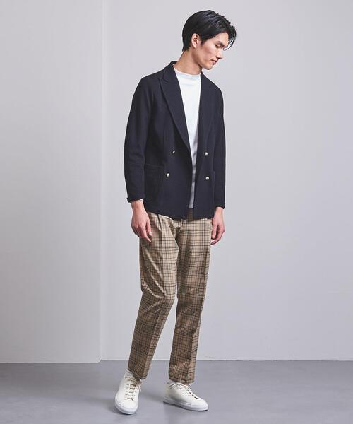 UNITED ARROWS(ユナイテッドアローズ)の「UAST T/W TIL ワンプリーツ テーパード トラウザーズ†(その他パンツ・メンズ・グレー/ブラウン・L/XL/S/M)」の6枚目の写真