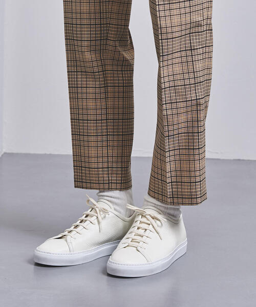 UNITED ARROWS(ユナイテッドアローズ)の「UAST T/W TIL ワンプリーツ テーパード トラウザーズ†(その他パンツ・メンズ・グレー/ブラウン・L/XL/S/M)」の10枚目の写真
