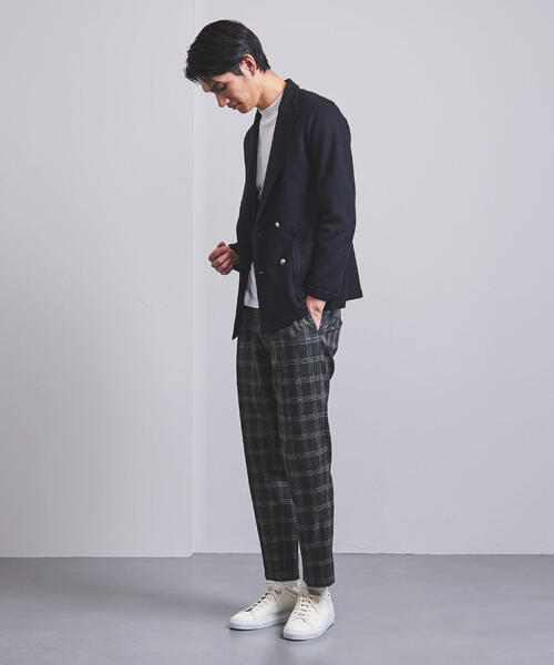 UNITED ARROWS(ユナイテッドアローズ)の「UAST T/W TIL ワンプリーツ テーパード トラウザーズ†(その他パンツ・メンズ・グレー/ブラウン・L/XL/S/M)」の12枚目の写真