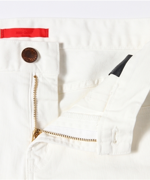 Ray BEAMS（レイビームス）の「RED CARD / 20th アニバーサリー デニム（その他パンツ・レディース・ホワイト・23/24/25/26）」の9枚目の写真